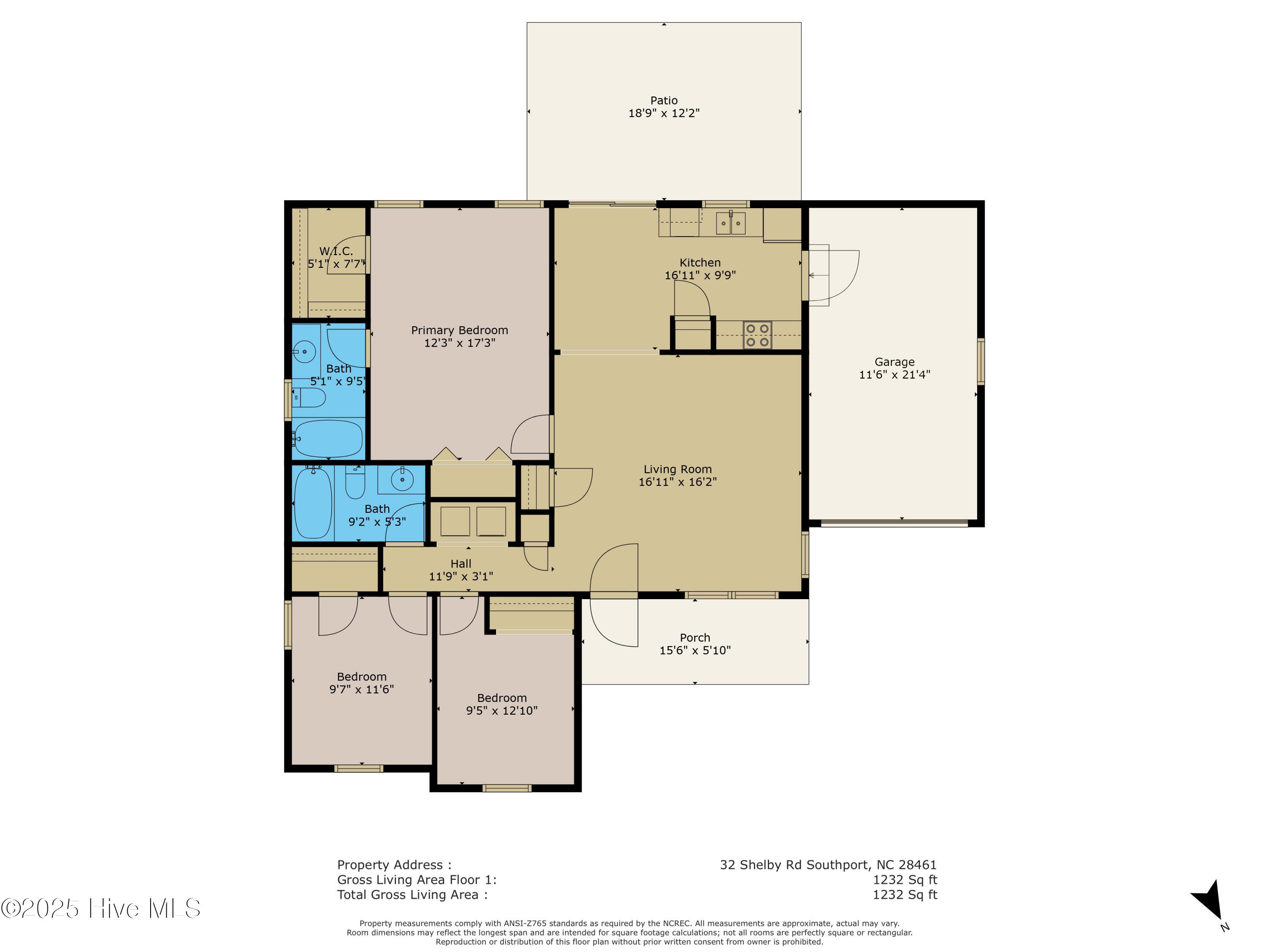 32 Shelby Road Southport, NC 28461 - Photo 28 of 28 32ShelbyRdFloorPlan