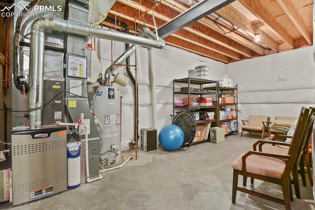 617 Concerto Drive Colorado Springs, CO 80906 - Photo 36 of 46 Useful storage and mechanicals area(Humidifier does not work).