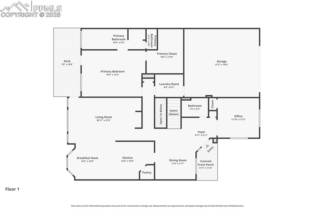 617 Concerto Drive Colorado Springs, CO 80906 - Photo 45 of 46 Main floor.