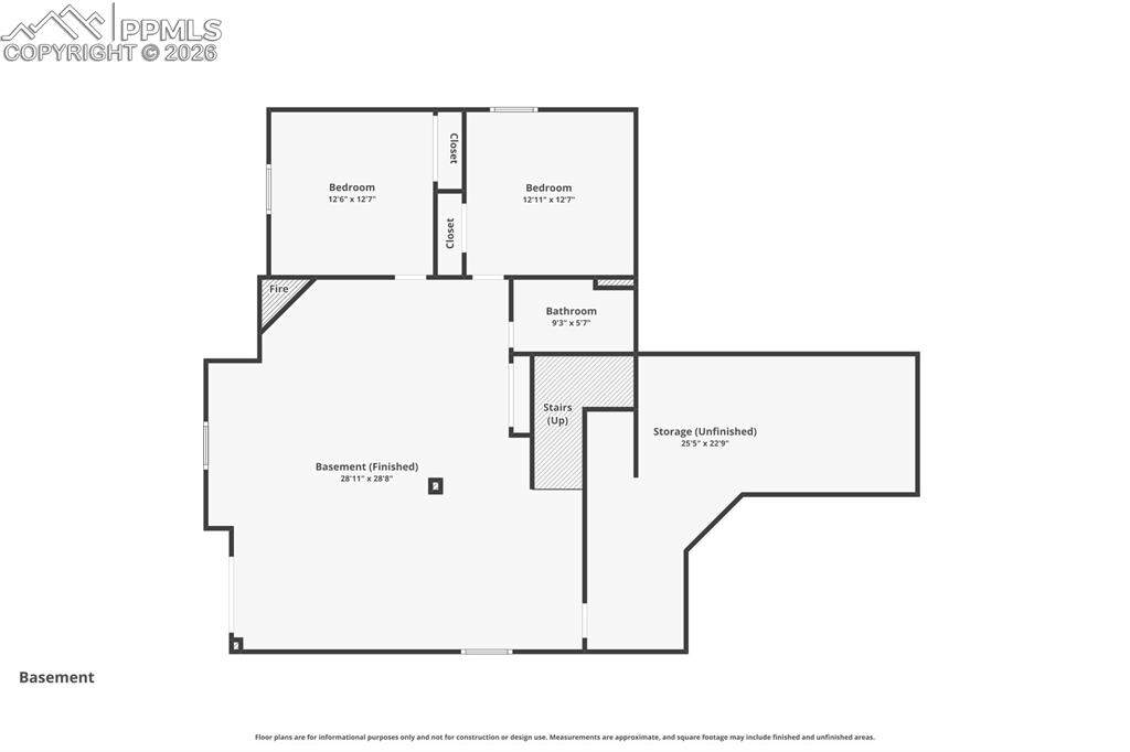 617 Concerto Drive Colorado Springs, CO 80906 - Photo 46 of 46 Basement.