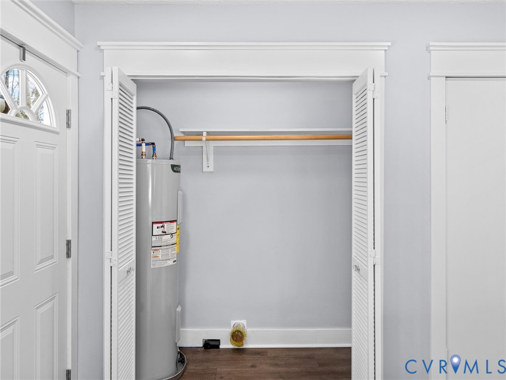1339 Harris Creek Road Louisa, VA 23093 - Photo 14 of 46 a view of closet with wooden floor