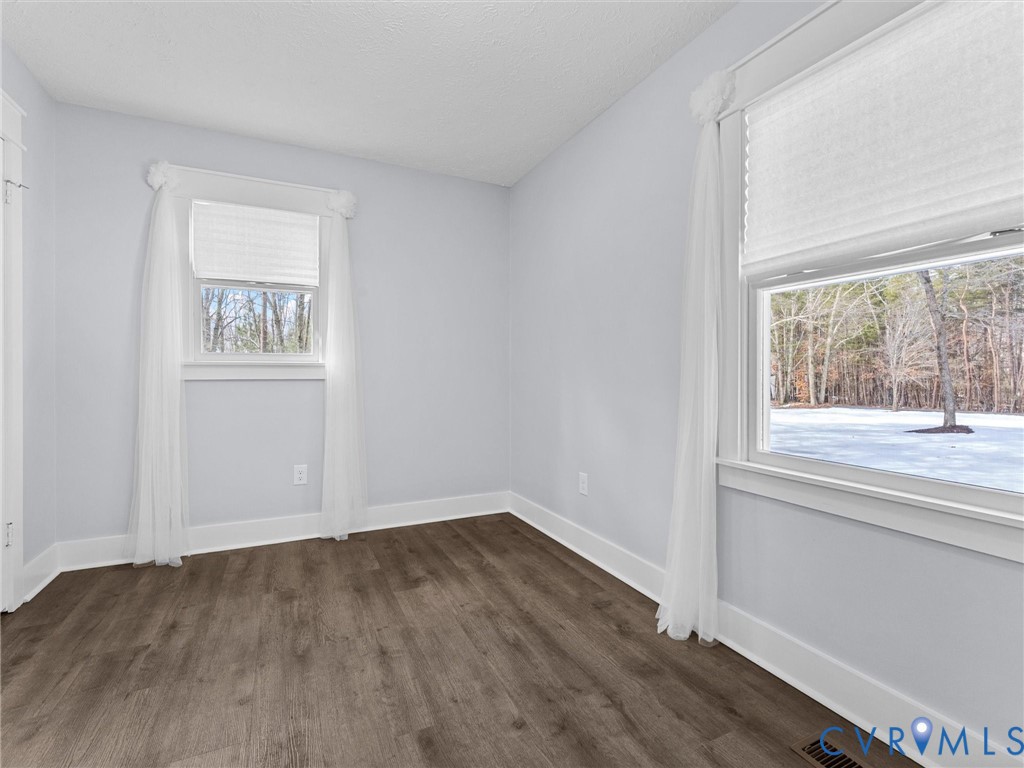 1339 Harris Creek Road Louisa, VA 23093 - Photo 30 of 46 an empty room with wooden floor and windows