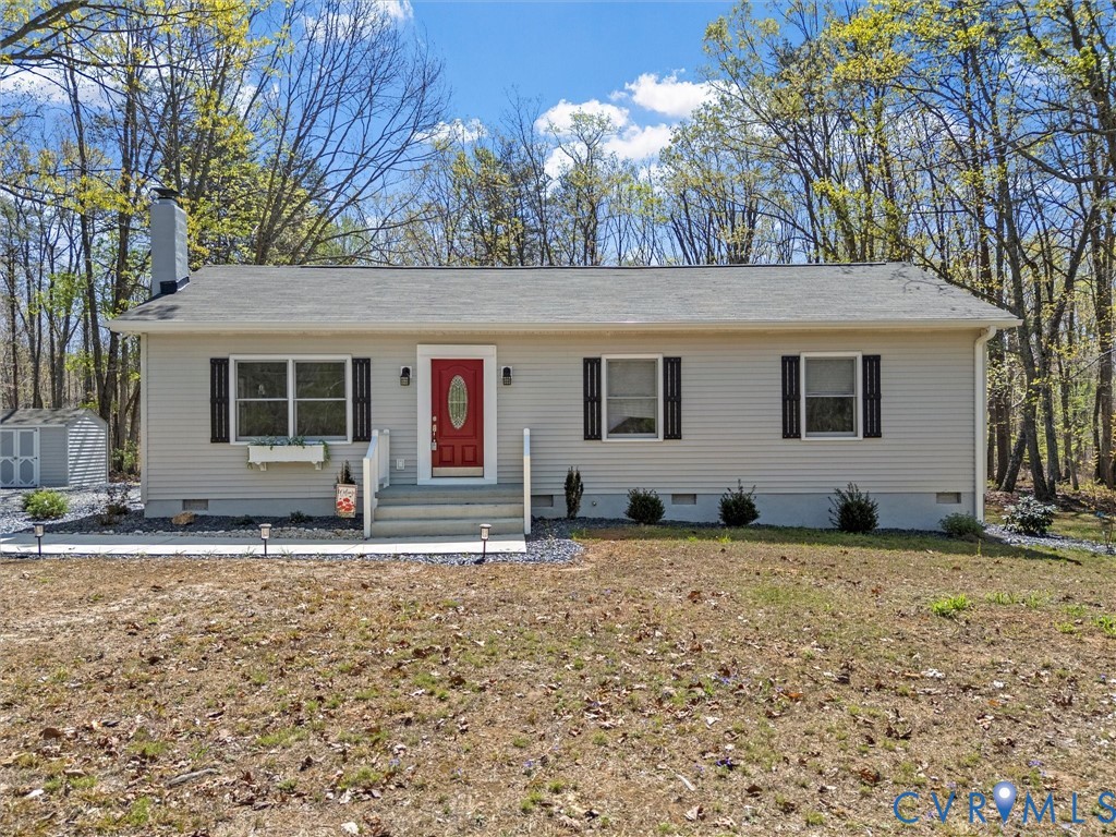 1339 Harris Creek Road Louisa, VA 23093 - Photo 3 of 46 a house with yard in front of it