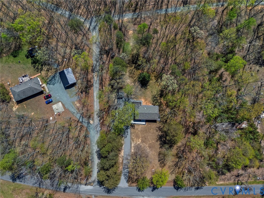 1339 Harris Creek Road Louisa, VA 23093 - Photo 38 of 46 an aerial view of house with yard