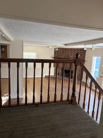 a view of wooden floor