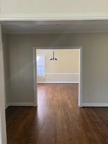 wooden floor in an empty room