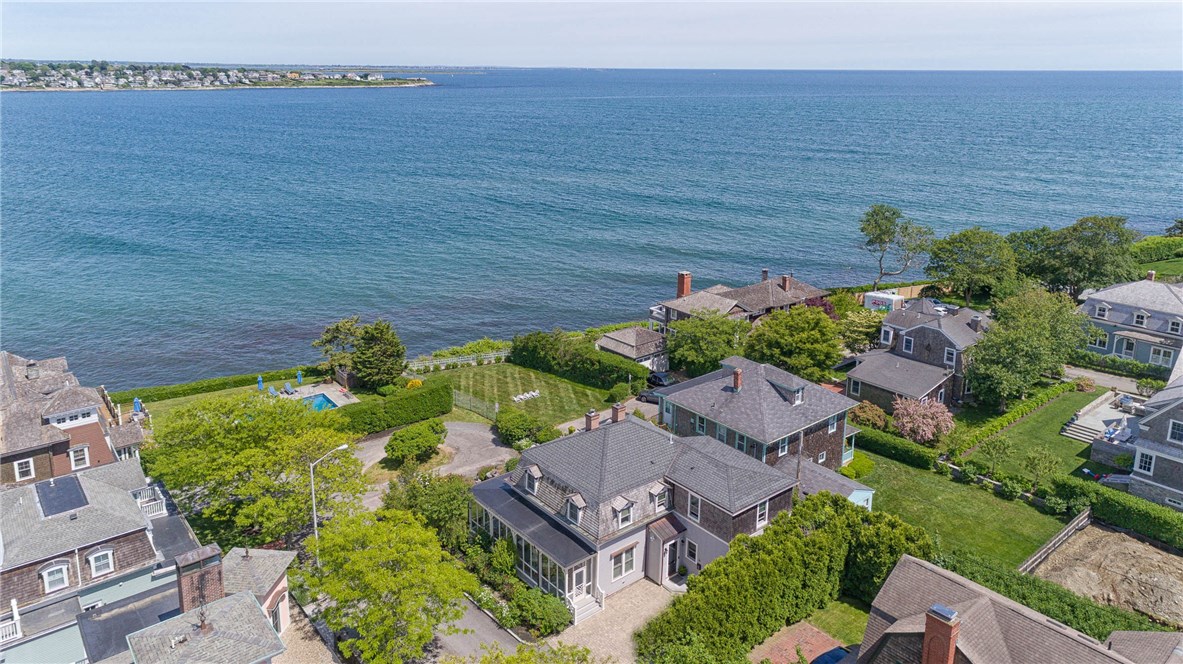 9 Cliff Terrace Newport, RI 02840 - Photo 1 of 40 Panoramic Ocean Views sited above Newport's Cliff Walk