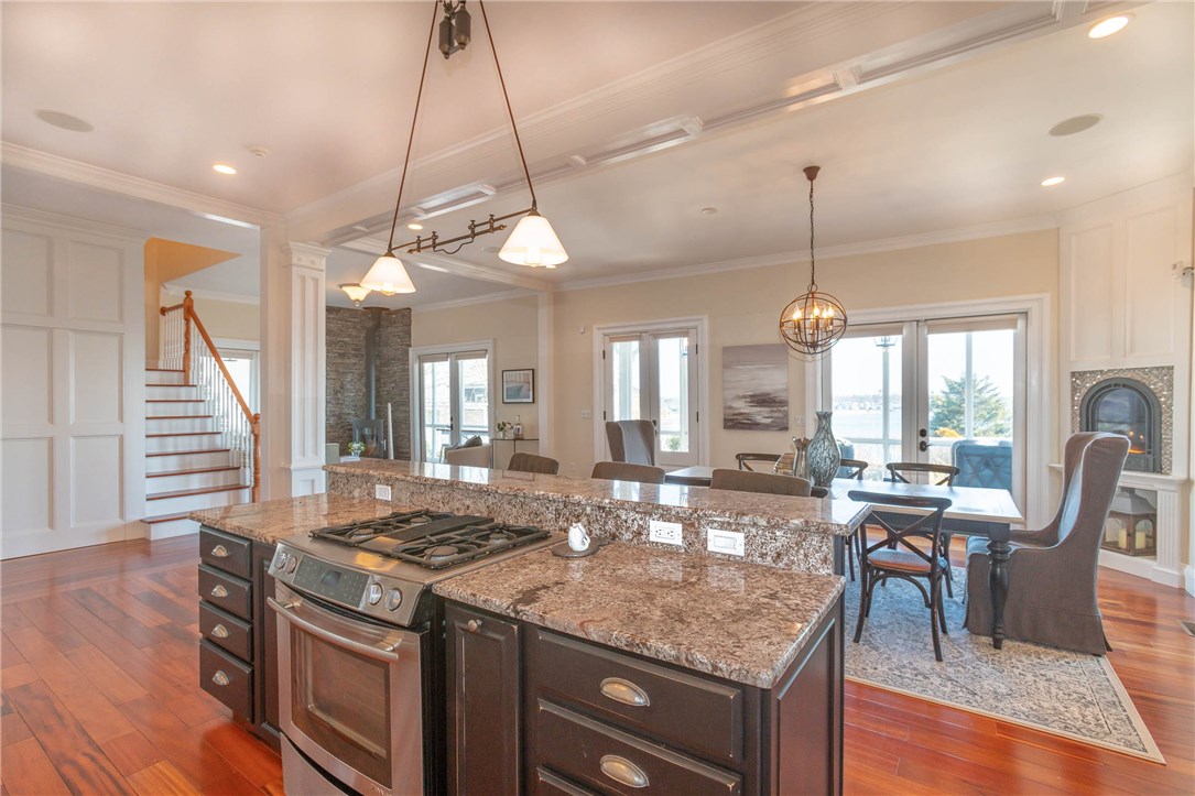 9 Cliff Terrace Newport, RI 02840 - Photo 13 of 40 Ocean views from kitchen.