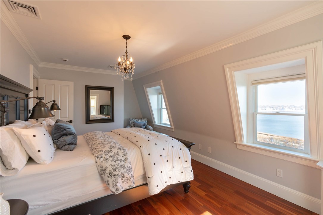 9 Cliff Terrace Newport, RI 02840 - Photo 25 of 40 Beautiful beach and ocean views from master bedroom.