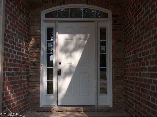 1834 Rowe Road Lexington, NC 27295 - Photo 5 of 8 Other. Front Entrance with Stone