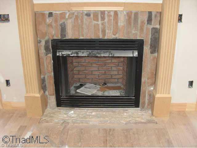 1834 Rowe Road Lexington, NC 27295 - Photo 8 of 8 Other. Stone Gas Log Fireplace