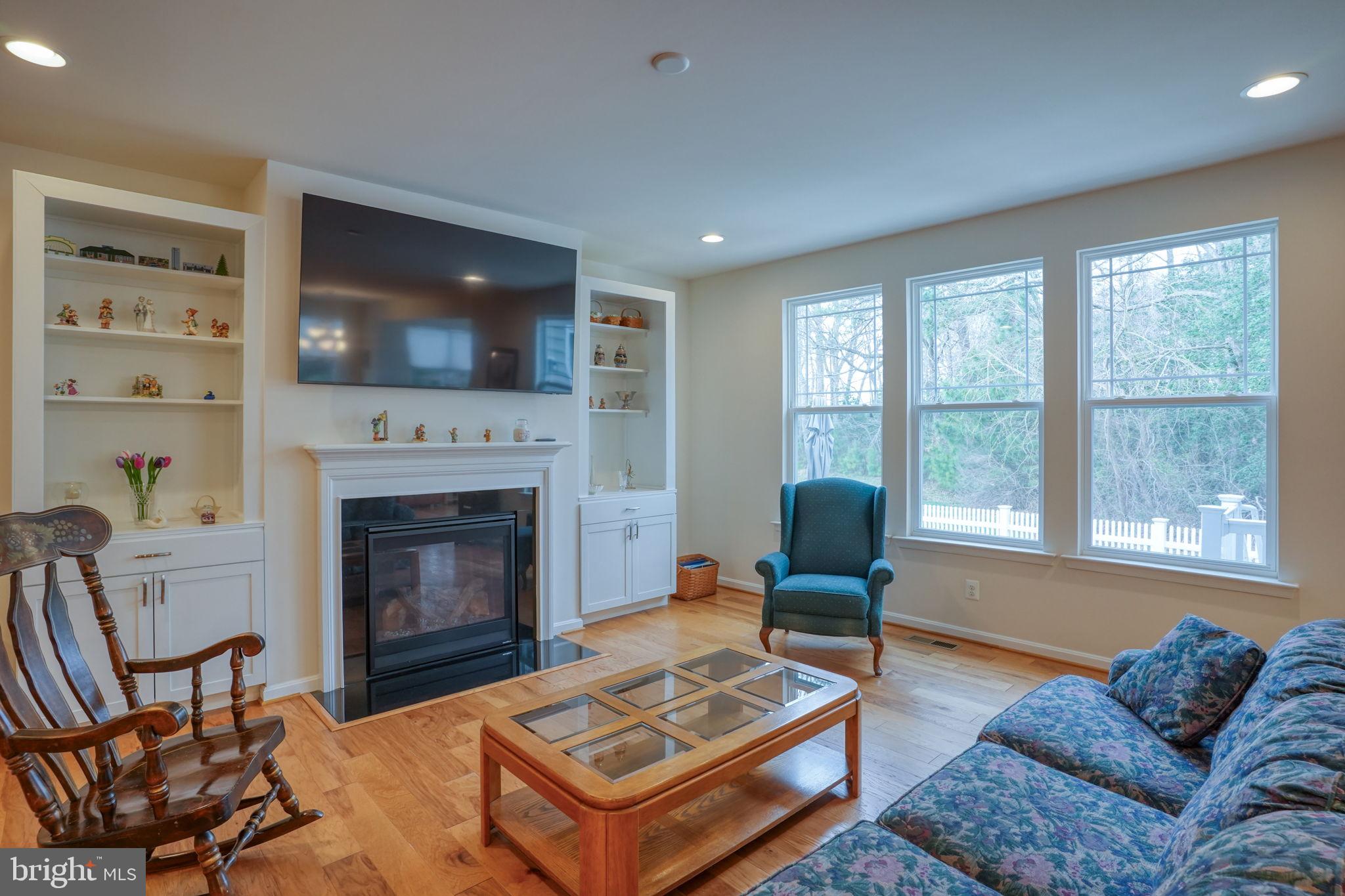 34273 Spring Brook Avenue Lewes, DE 19958 - Photo 17 of 73 a living room with furniture a flat screen tv and a fireplace