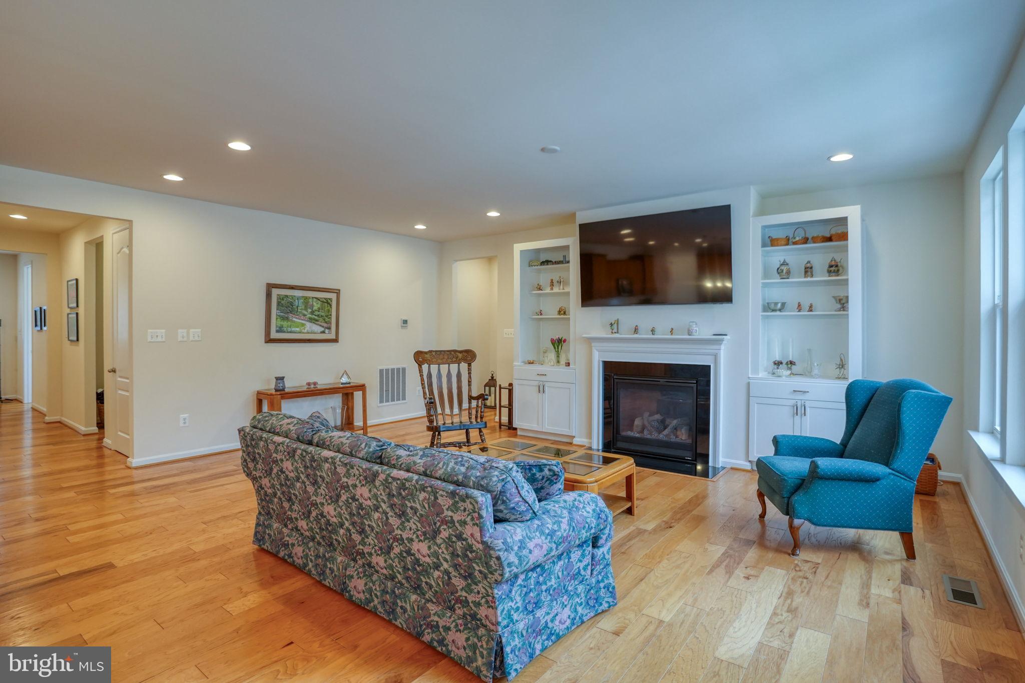 34273 Spring Brook Avenue Lewes, DE 19958 - Photo 20 of 73 a living room with furniture a flat screen tv and a fireplace