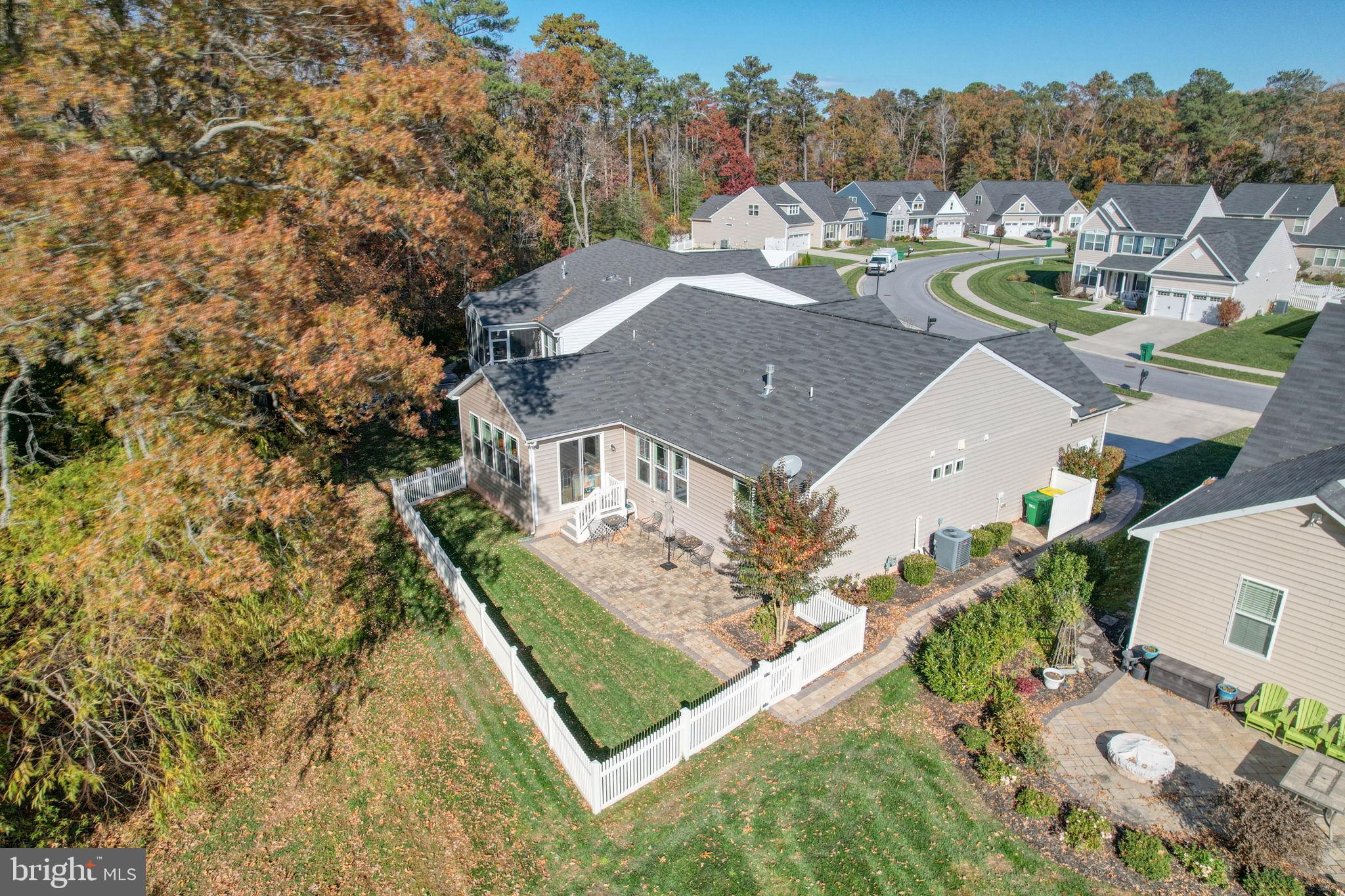 34273 Spring Brook Avenue Lewes, DE 19958 - Photo 40 of 73 an aerial view of a house with a garden