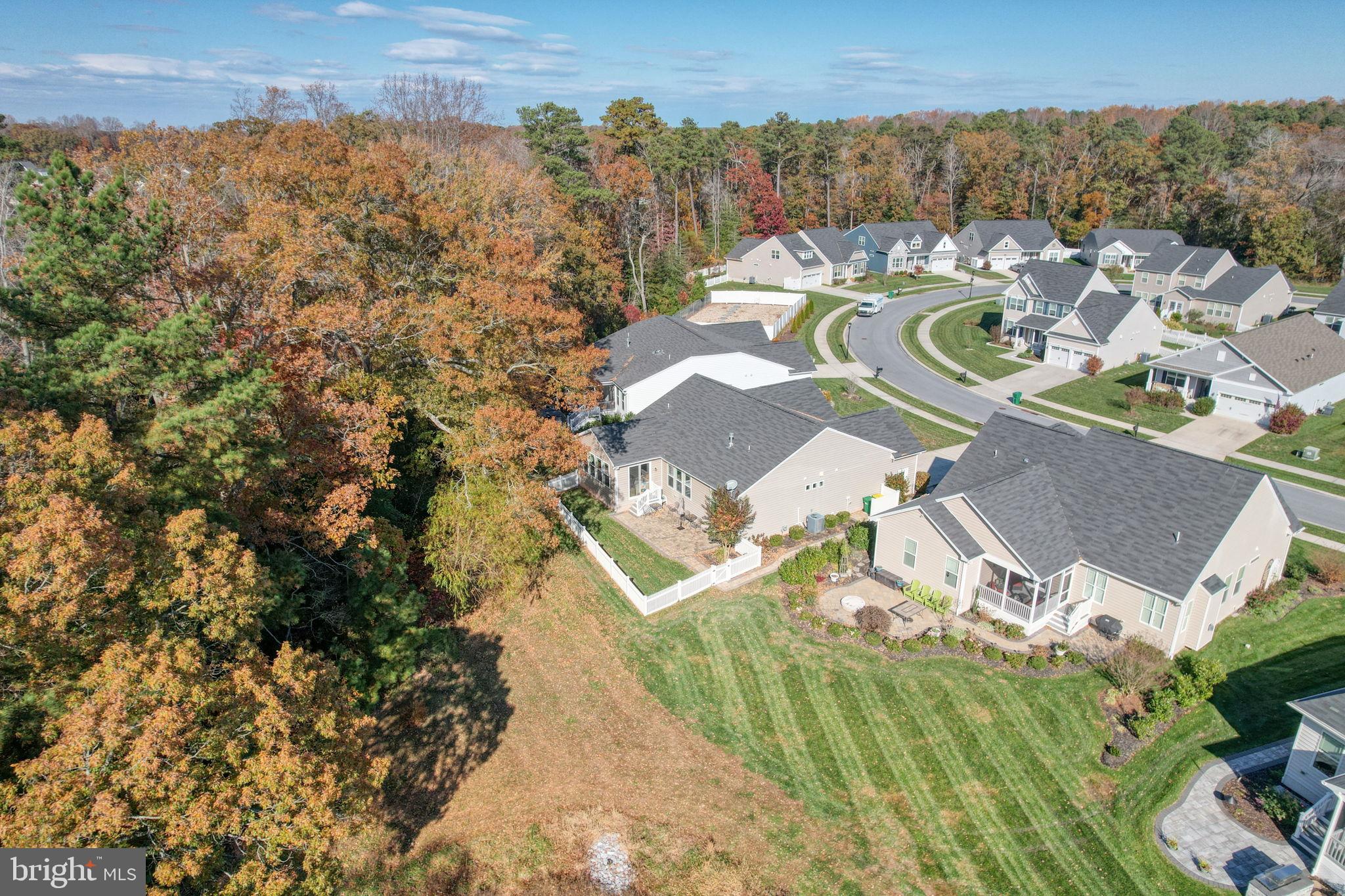 34273 Spring Brook Avenue Lewes, DE 19958 - Photo 41 of 73 an aerial view of residential houses with outdoor space