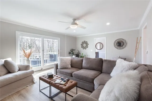 a kitchen with stainless steel appliances granite countertop a stove a refrigerator and a refrigerator