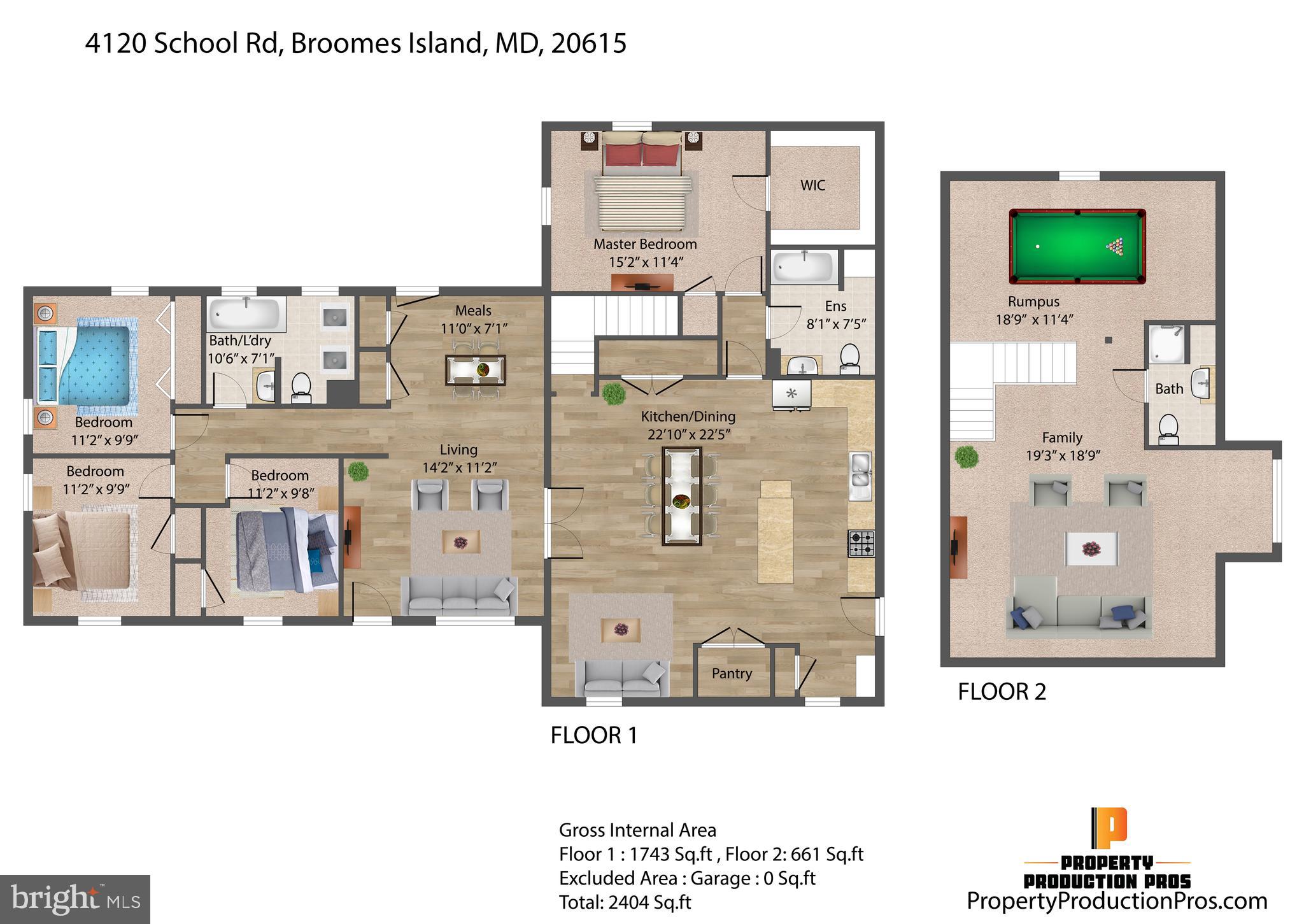 4120 School Road Broomes Island, MD 20615 - Photo 41 of 43 Combined Levels