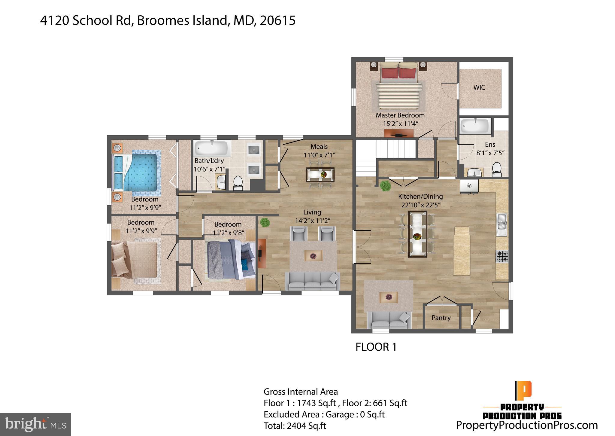 4120 School Road Broomes Island, MD 20615 - Photo 42 of 43 Main Floor