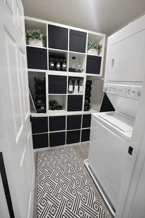 104 Hellfighters Way Jarrell, TX 76537 - Photo 22 of 27 a view of closet area with empty racks
