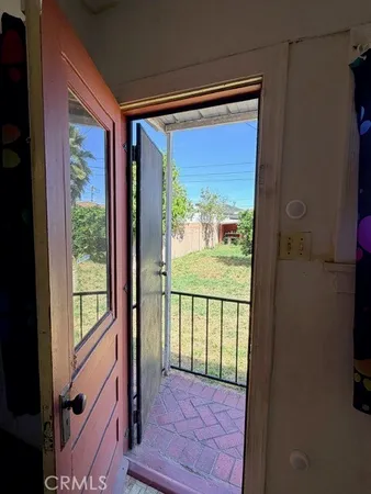 a view of entryway