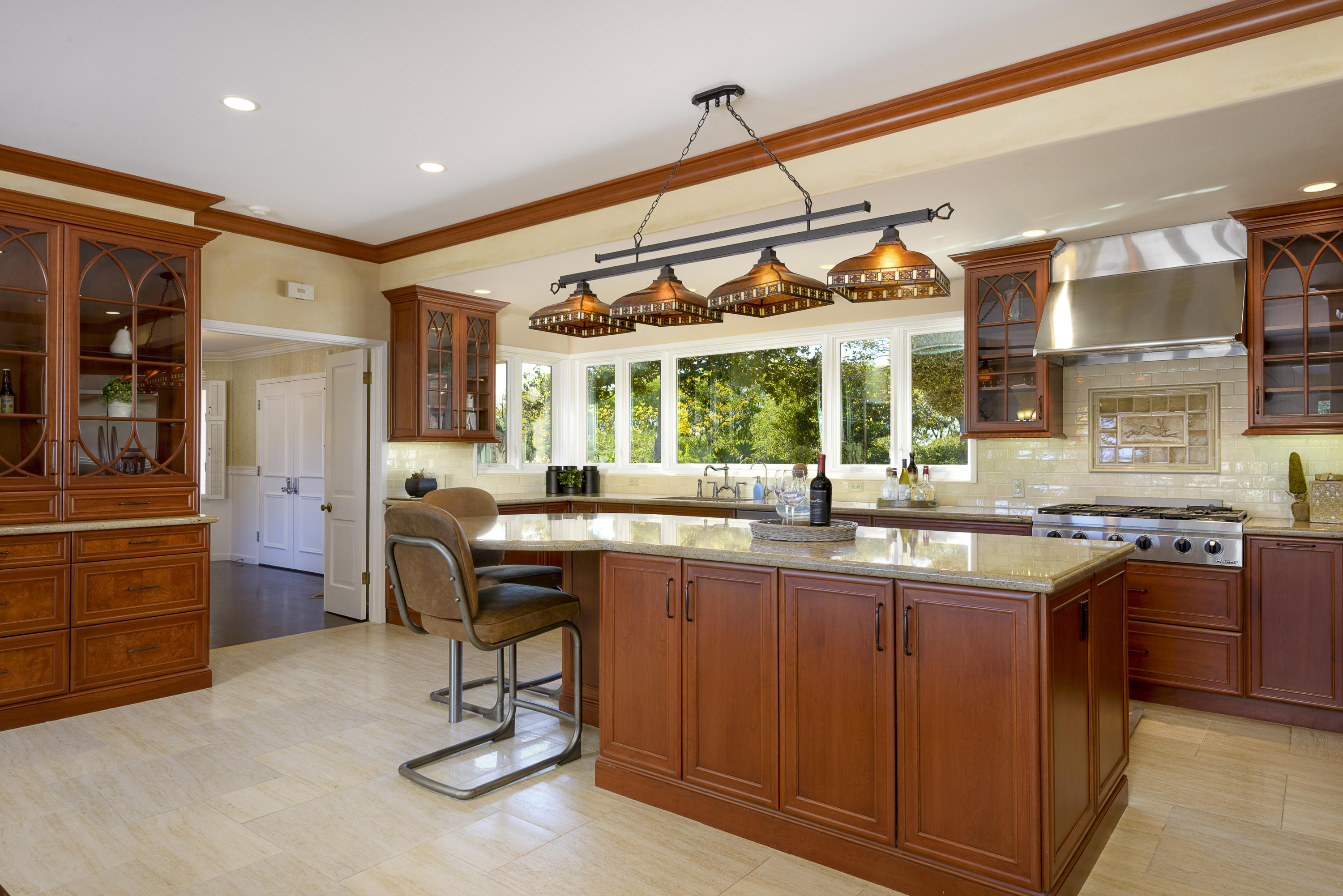 4460 Via Alegre Santa Barbara, CA 93110 - Photo 7 of 18 a kitchen with lots of counter top space