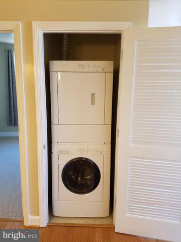 a utility room with a washer and dryer