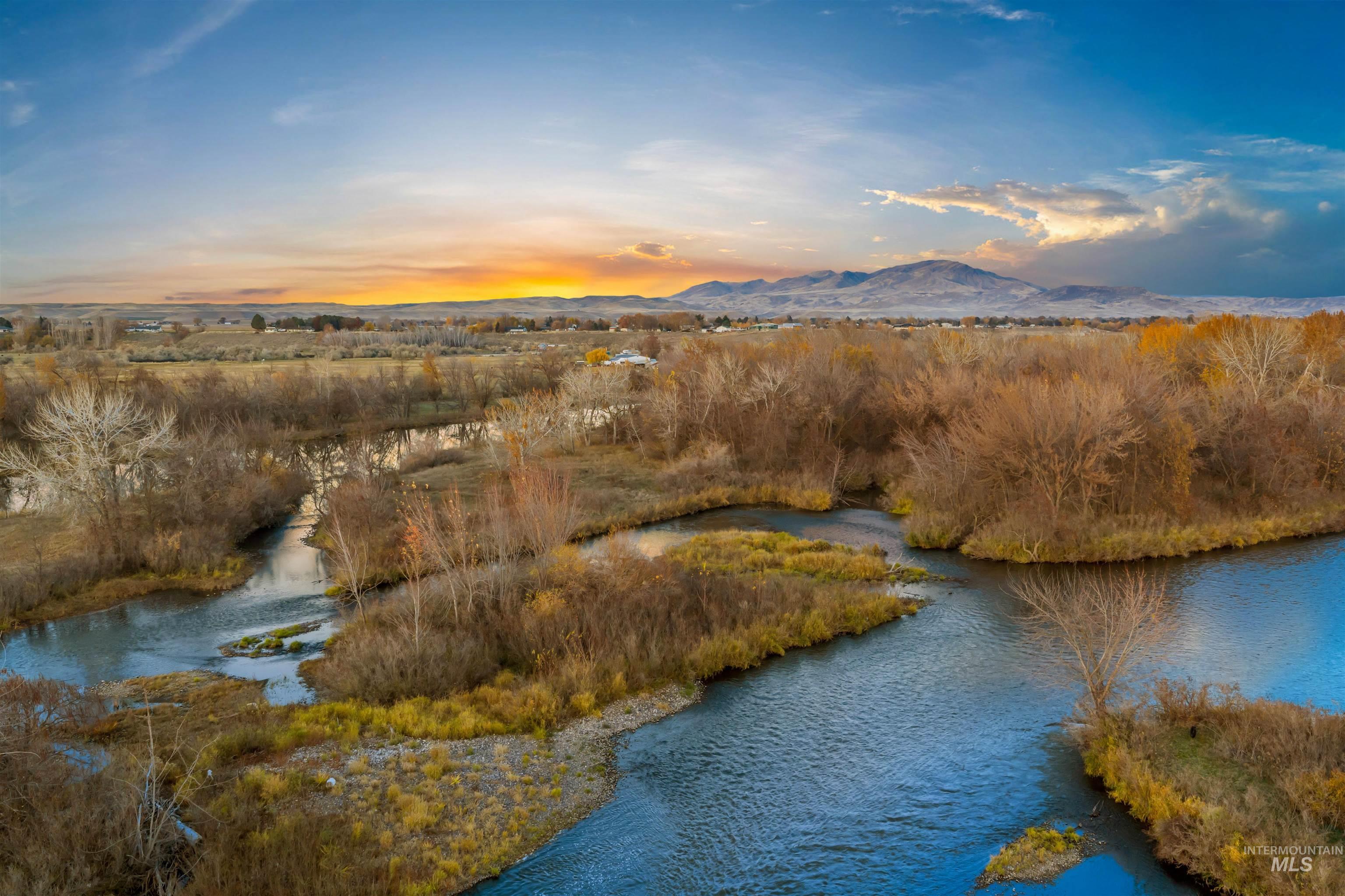 Tbd Cascade Road Emmett, ID 83617 - Photo 29 of 40 Bird's eye view of a water and mountain view