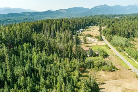a view of lake with mountain