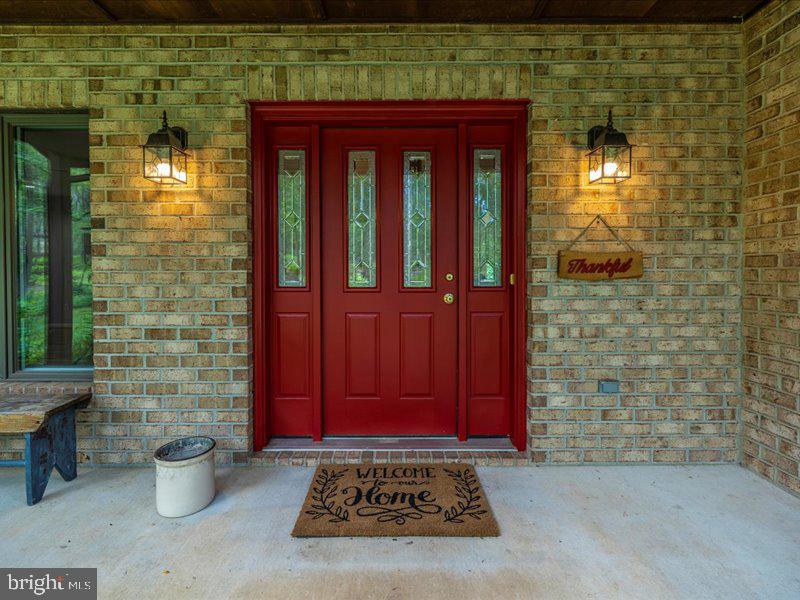 5701 Etzler Road Frederick, MD 21702 - Photo 3 of 60 Welcoming Front Porch with Red Door!