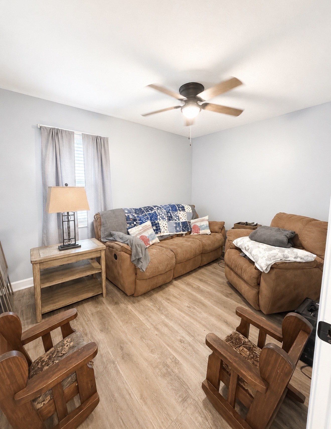 153 Henry Harris Road Westmoreland, TN 37186 - Photo 9 of 18 a bedroom with furniture and wooden floor