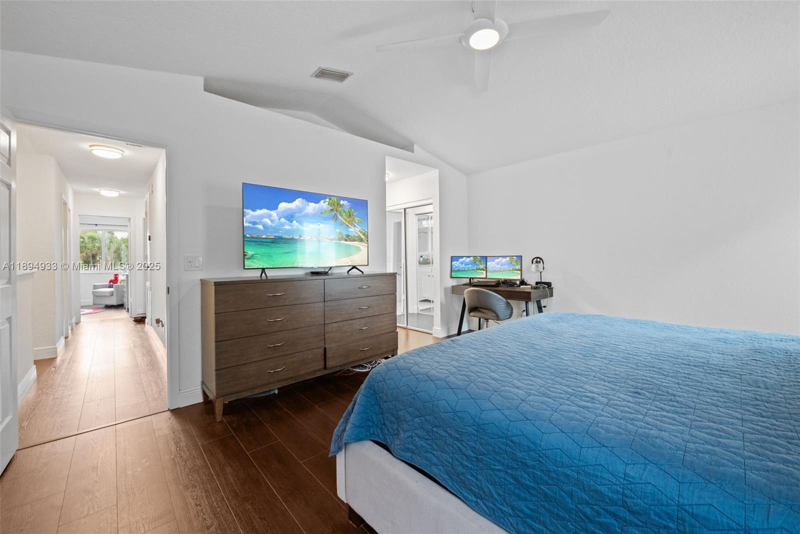 1611 Southwest 158th Avenue Pembroke Pines, FL 33027 - Photo 15 of 25 a bed room with a bed and a television