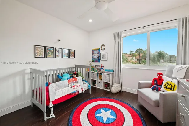 a bedroom with furniture and a couch