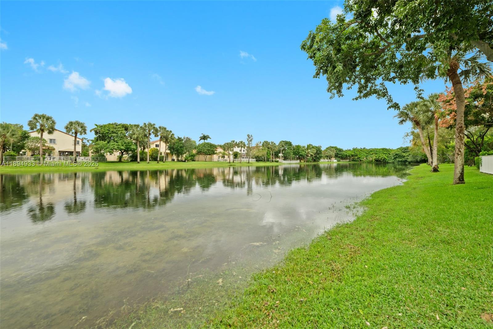 1611 Southwest 158th Avenue Pembroke Pines, FL 33027 - Photo 25 of 25 a view of a lake with houses in the back