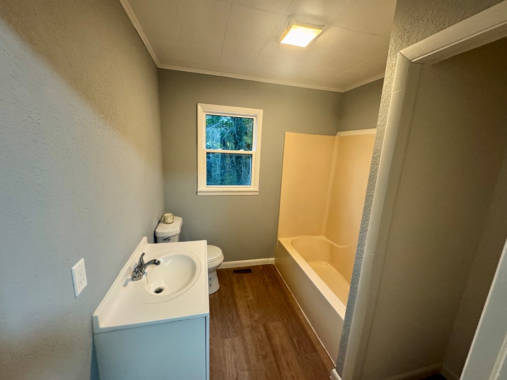 30 McClure Road Epworth, GA 30541 - Photo 11 of 27 a bathroom with a sink and a tub