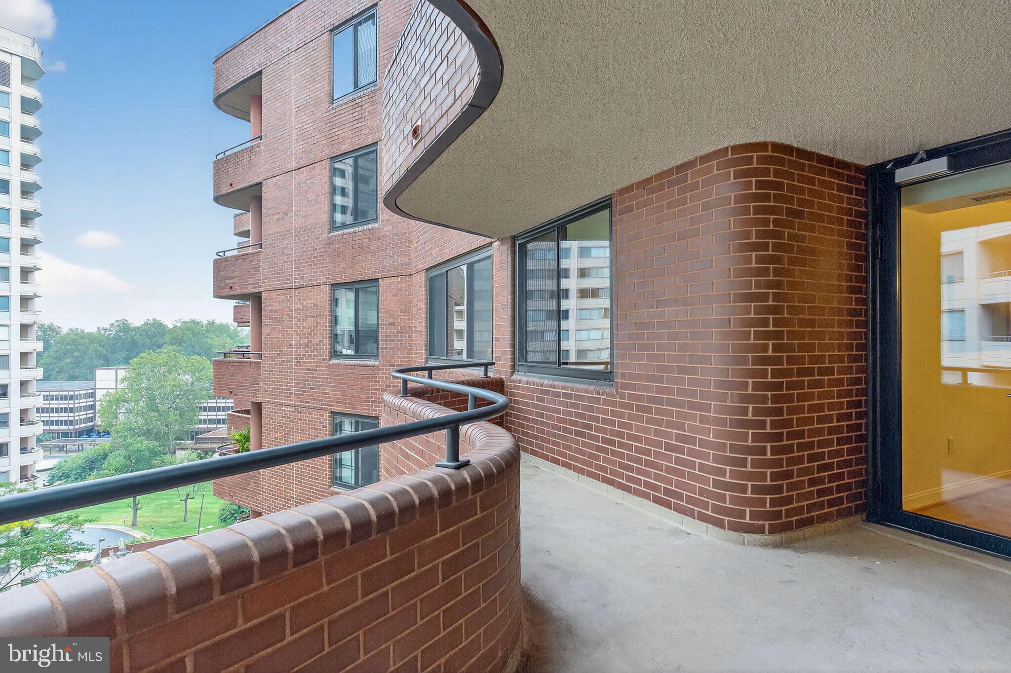 4550 North Park Avenue, Unit 814 Chevy Chase, MD 20815 - Photo 6 of 25 a view of balcony with furniture