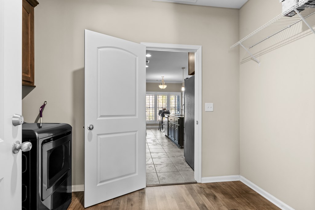 96 Morgan Trail Ellijay, GA 30536 - Photo 32 of 48 a view of a hallway with a dining area with a bathroom