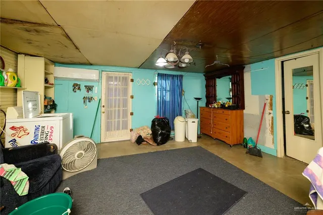 a living room filled with furniture