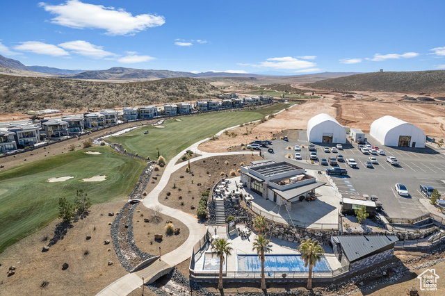 3558 South Cypress Road Hurricane, UT 84737 - Photo 52 of 57 Aerial view featuring a mountain view