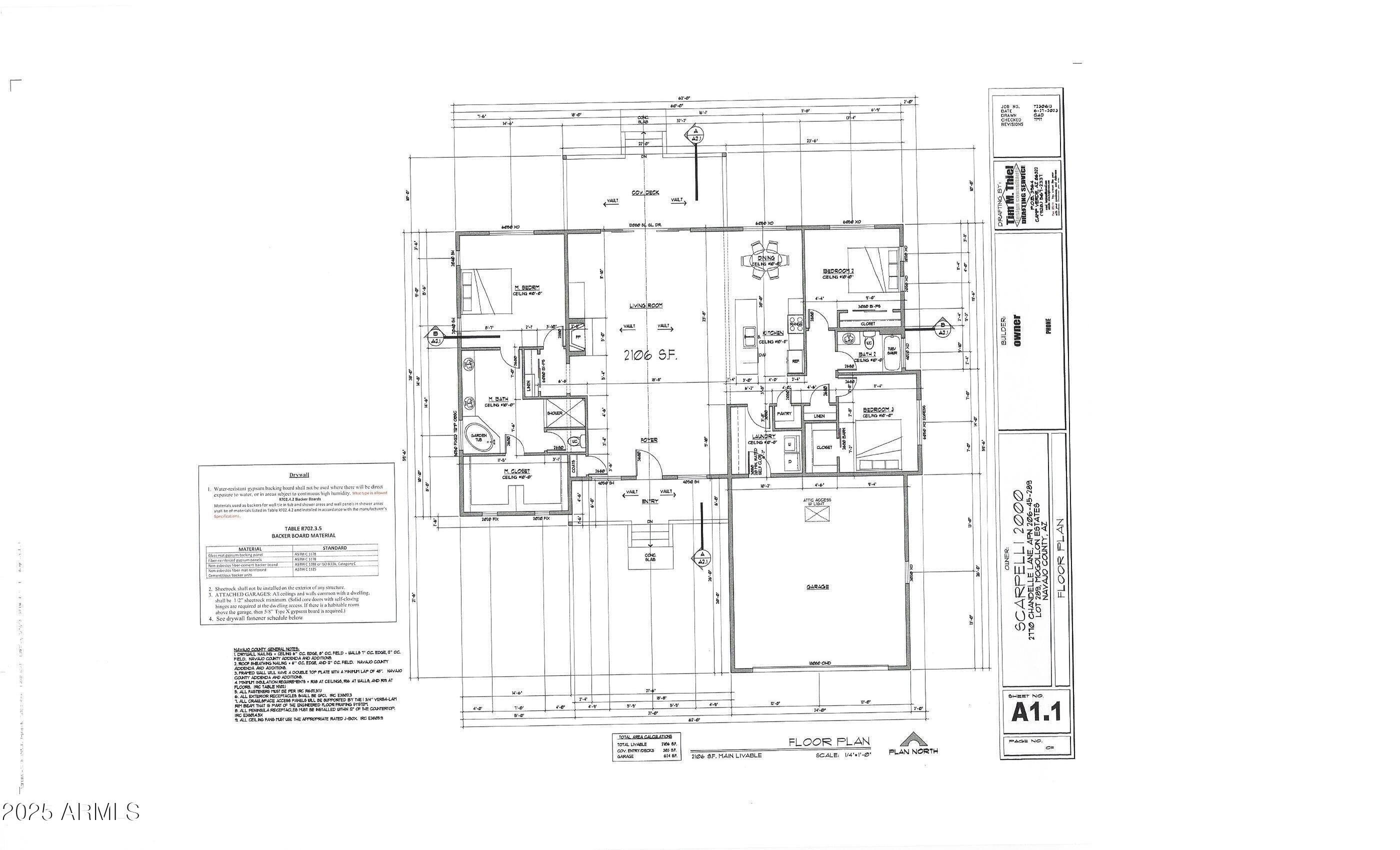 2759 Panther Circle Overgaard, AZ 85933 - Photo 2 of 11 a picture of a floor plan