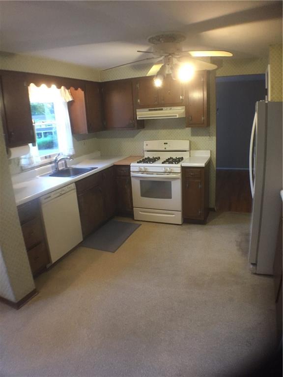 1228 Rolling Meadow Road Pittsburgh, PA 15241 - Photo 8 of 25 Kitchen...new gas stove and refrigerator
