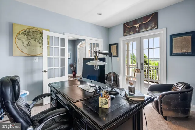 a view of gym equipment and children play room