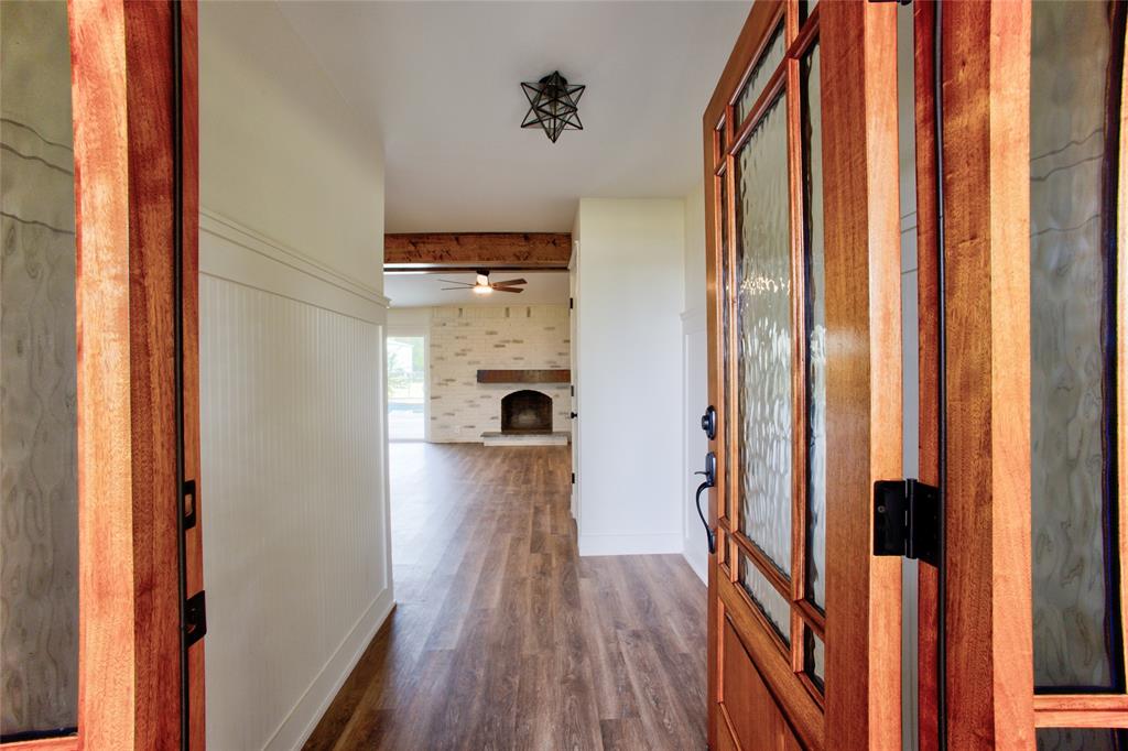 206 Americana Road Palmer, TX 75152 - Photo 5 of 40 View Through The New Front Entry Door