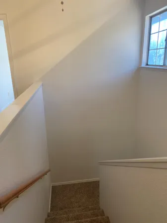 a view of a backyard with a garden