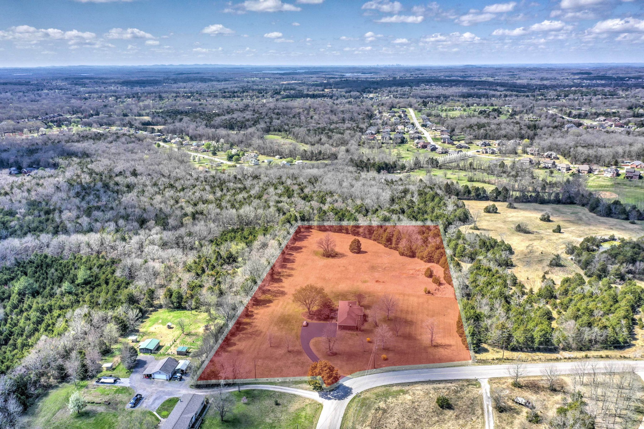 223 Lohman Road Mount Juliet, TN 37122 - Photo 3 of 15 an aerial view of a house