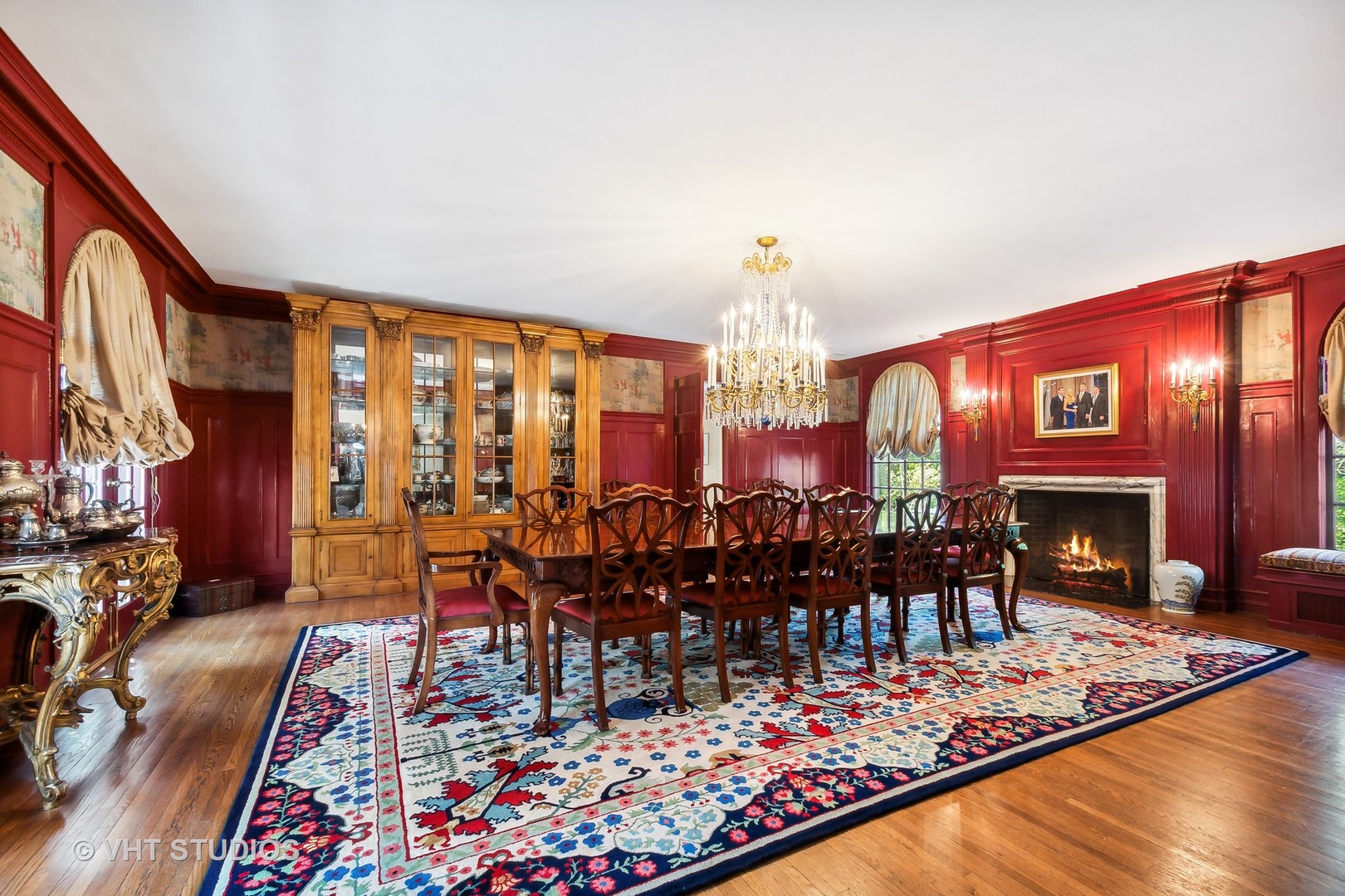 5 West County Line Road Barrington Hills, IL 60010 - Photo 22 of 77 a view of a chairs and table in a living room