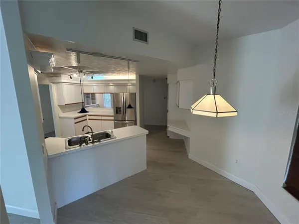 a bathroom with a window