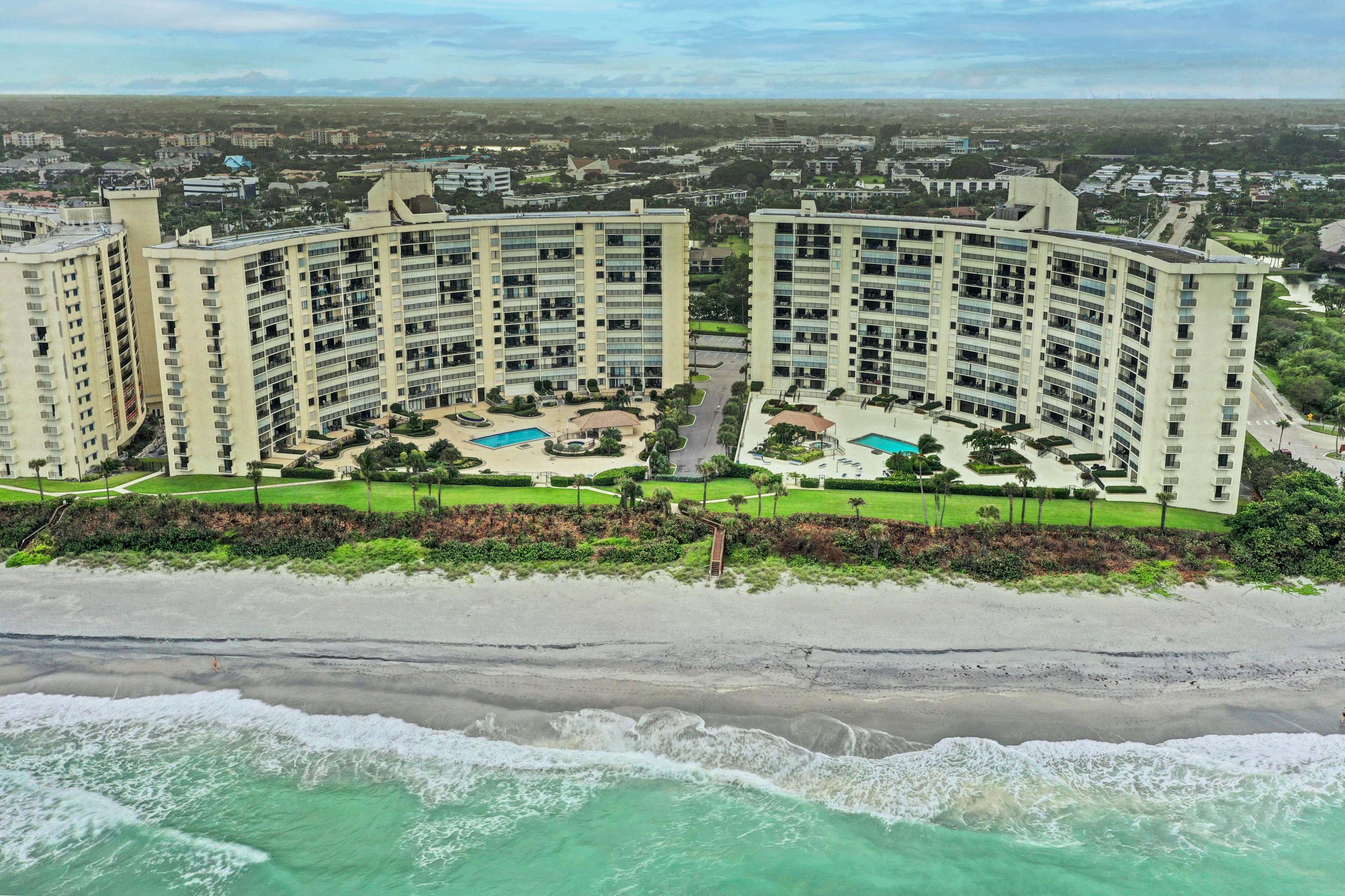 400 Ocean Trail Way, Unit 610 Jupiter, FL 33477 - Photo 26 of 32 View of Buildings from Ocean