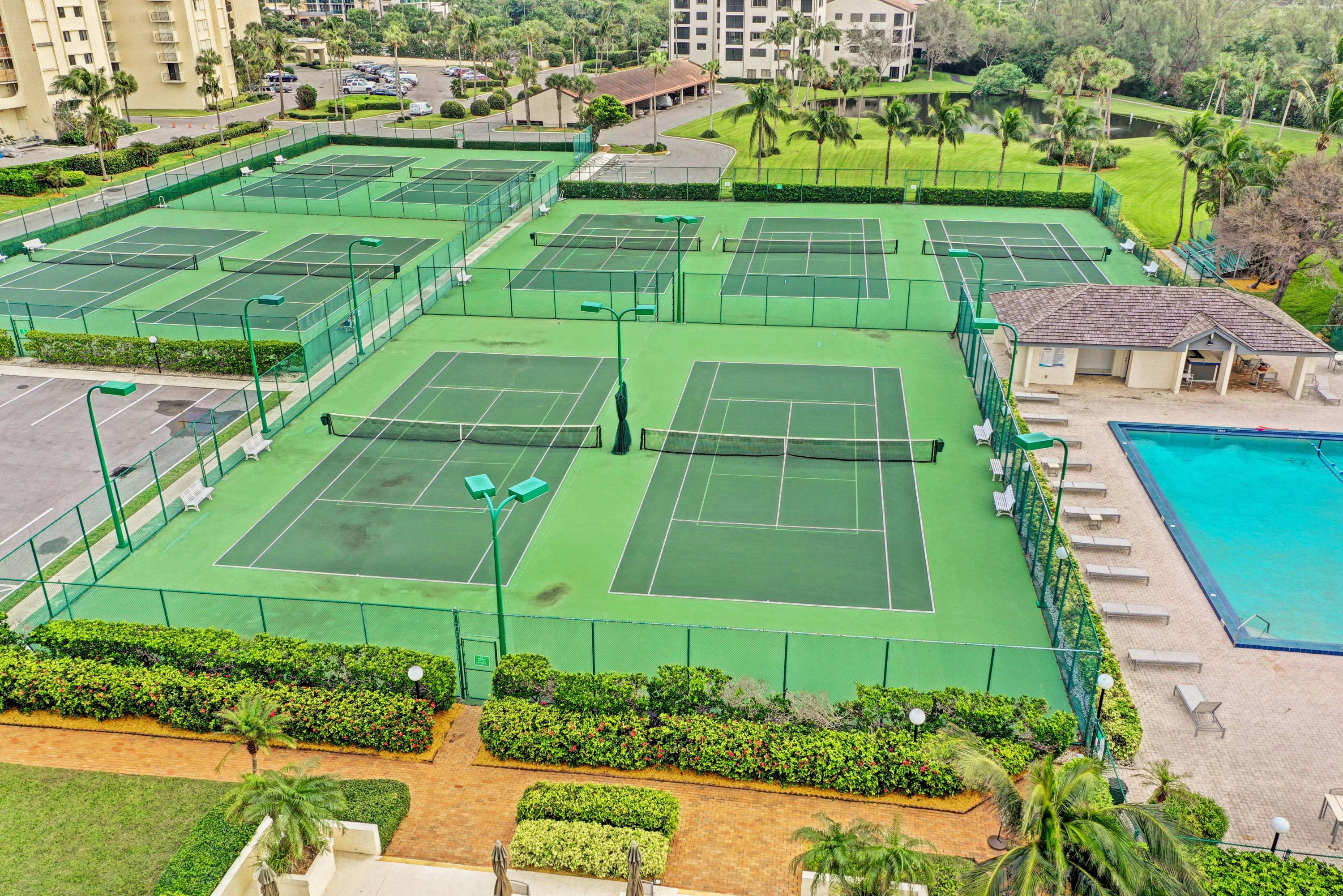 400 Ocean Trail Way, Unit 610 Jupiter, FL 33477 - Photo 29 of 32 Tennis Courts