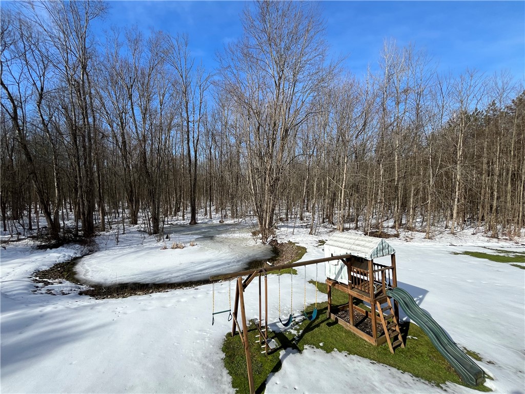 12837 Upton Road Victory, NY 13143 - Photo 48 of 48 Pond & playset area