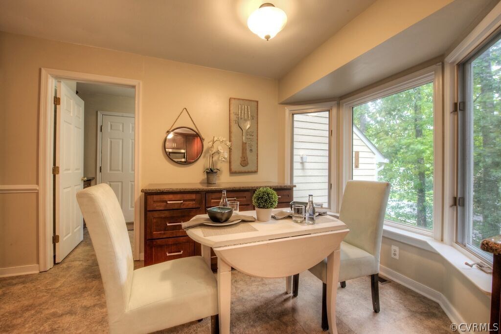 14208 Spring Gate Road Midlothian, VA 23112 - Photo 12 of 44 a dining room with furniture and window